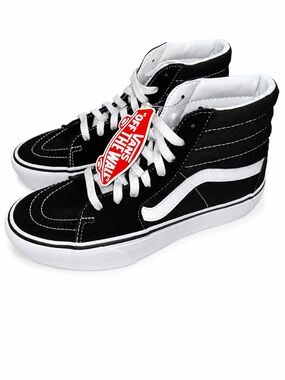 Vans SK8-Hi Platform 2 Black/True White Women’s 8 NWT VN0A3TKN6BT